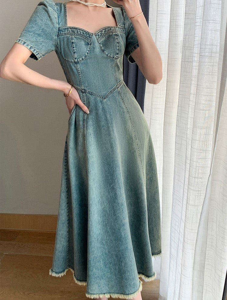 Laura Denim Dress Belle Muse Laura Denim Dress Belle Muse
