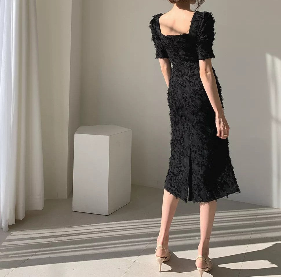 bianca black dress Bianca Embellished Mini Dress