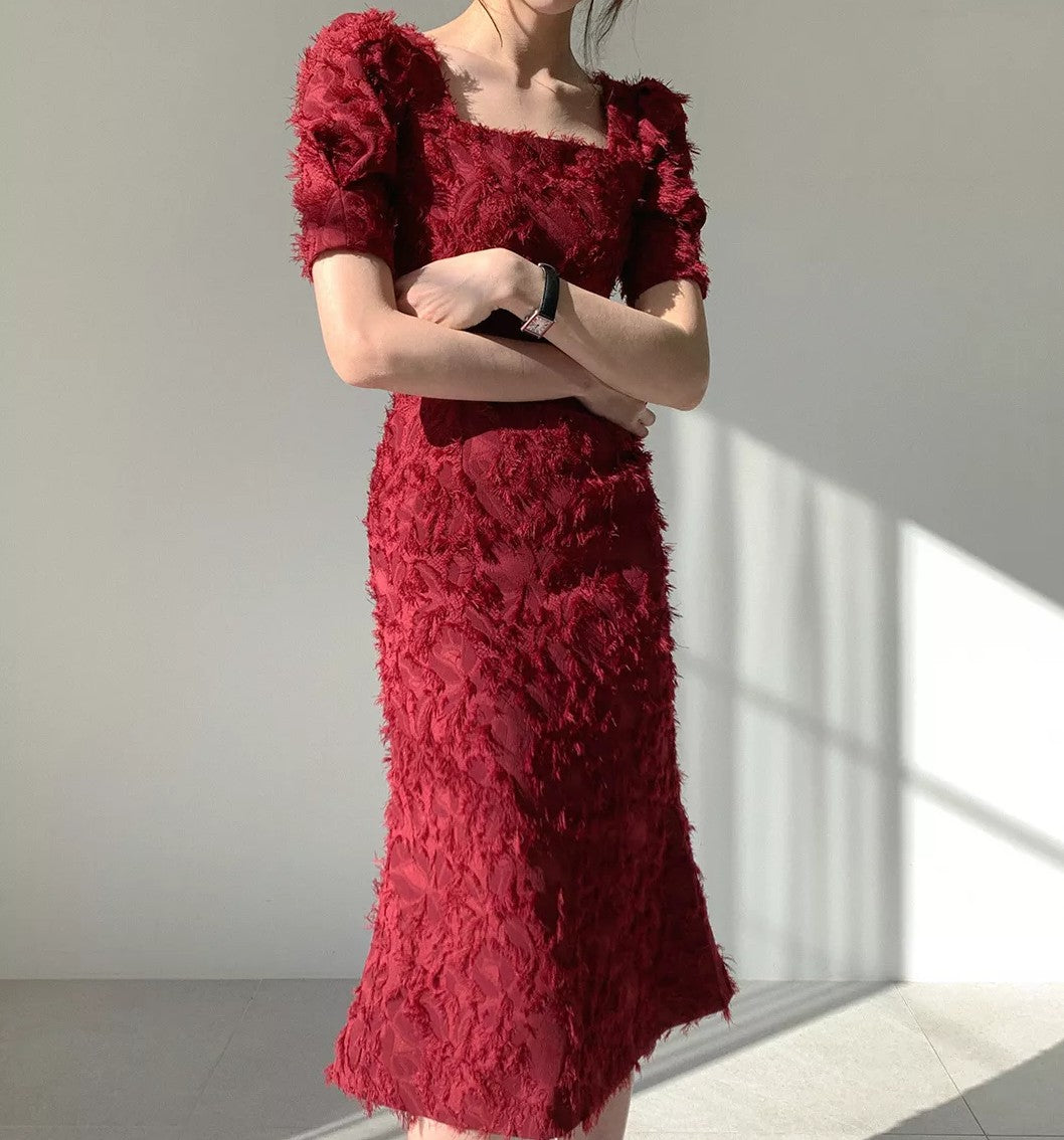 Bianca Dress Red