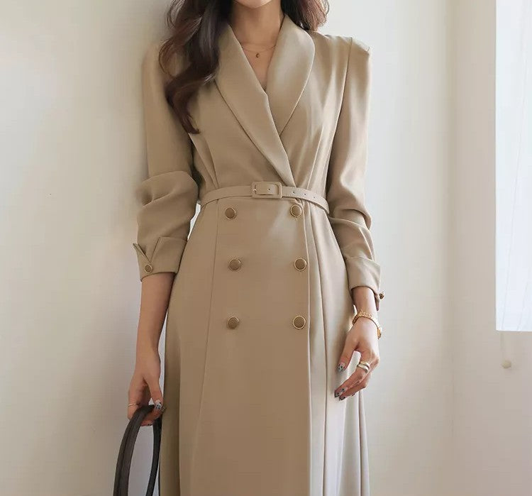 Lina Trench Dress Belle Muse Lina Trench Dress Belle Muse