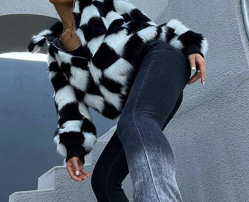 Kendall Vegan Fur Coat