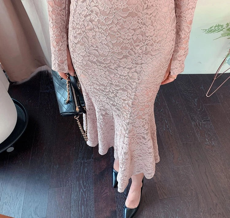 Krystal French Lace Dress