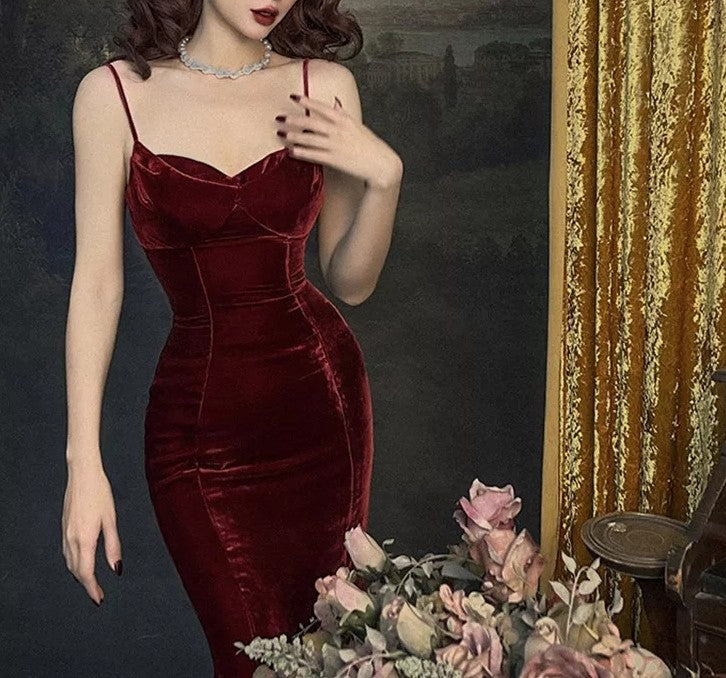Liliana Velvet Dress