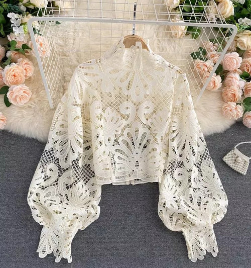Lily of the Valley Blouse White