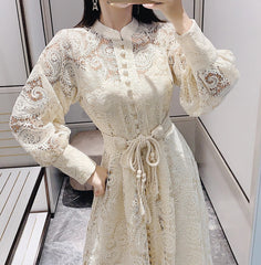 Marigold Vintage Embroidered Dress