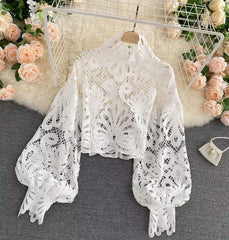 Lily of the Valley Blouse White