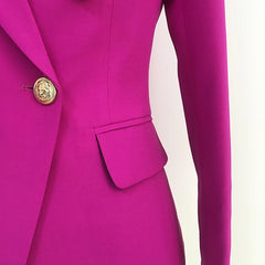 Muse Royal Italian Blazer Pink