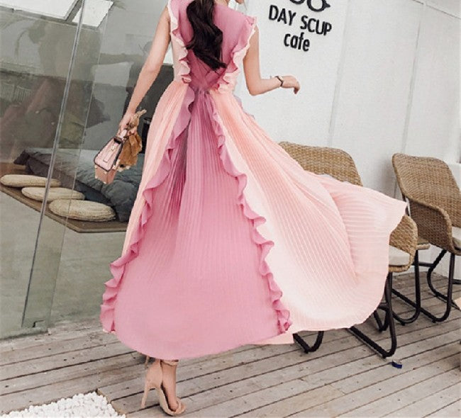 Jessica Chiffon Rainbow Dress Belle Muse Jessica Chiffon Rainbow Dress Belle Muse