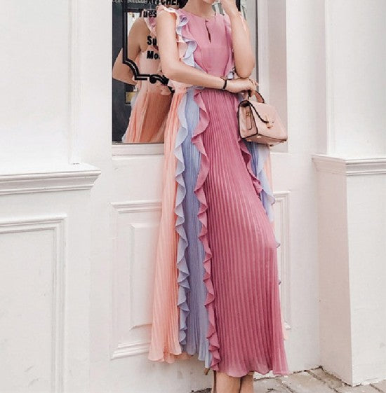 Jessica Chiffon Rainbow Dress Jessica Chiffon Rainbow Dress
