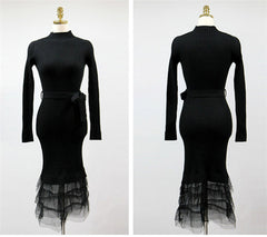 Rosa Knit Gauze Dress
