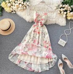 Paulina's Garden Chiffon Dress