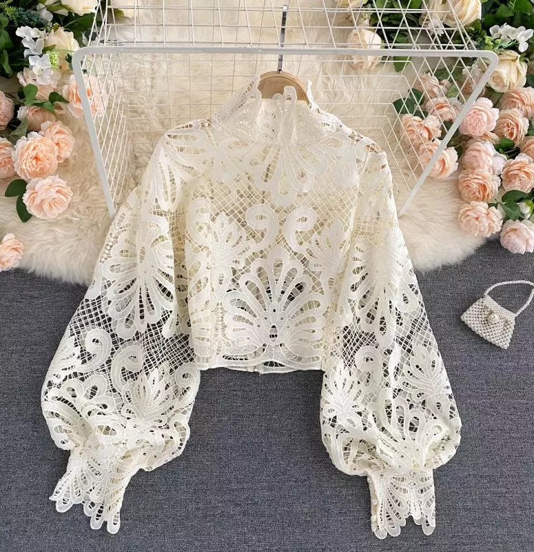 Lily of the Valley Blouse White