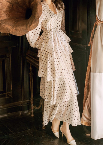 Matera Lace Dress White