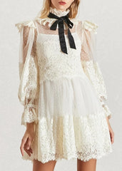 Alysse Vintage Lace Dress