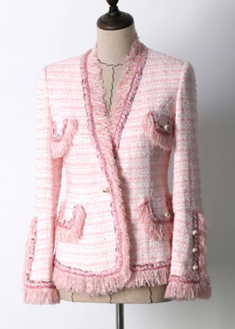 Ravenna Tweed 2 Piece Suit Rose