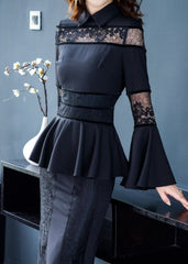 Black Beauty Lace Dress