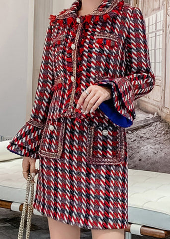 Dominique Tweed Dress and Coat Set