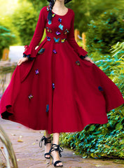 Butterfly Bloom Luxe Dress