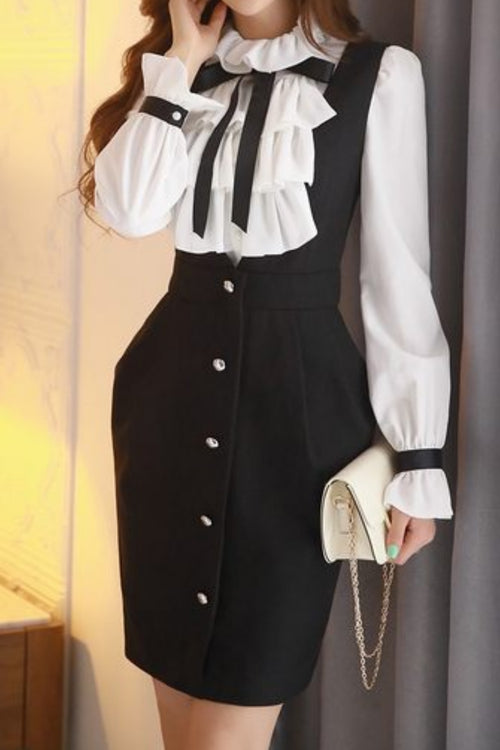 Blair Suspenders Dress