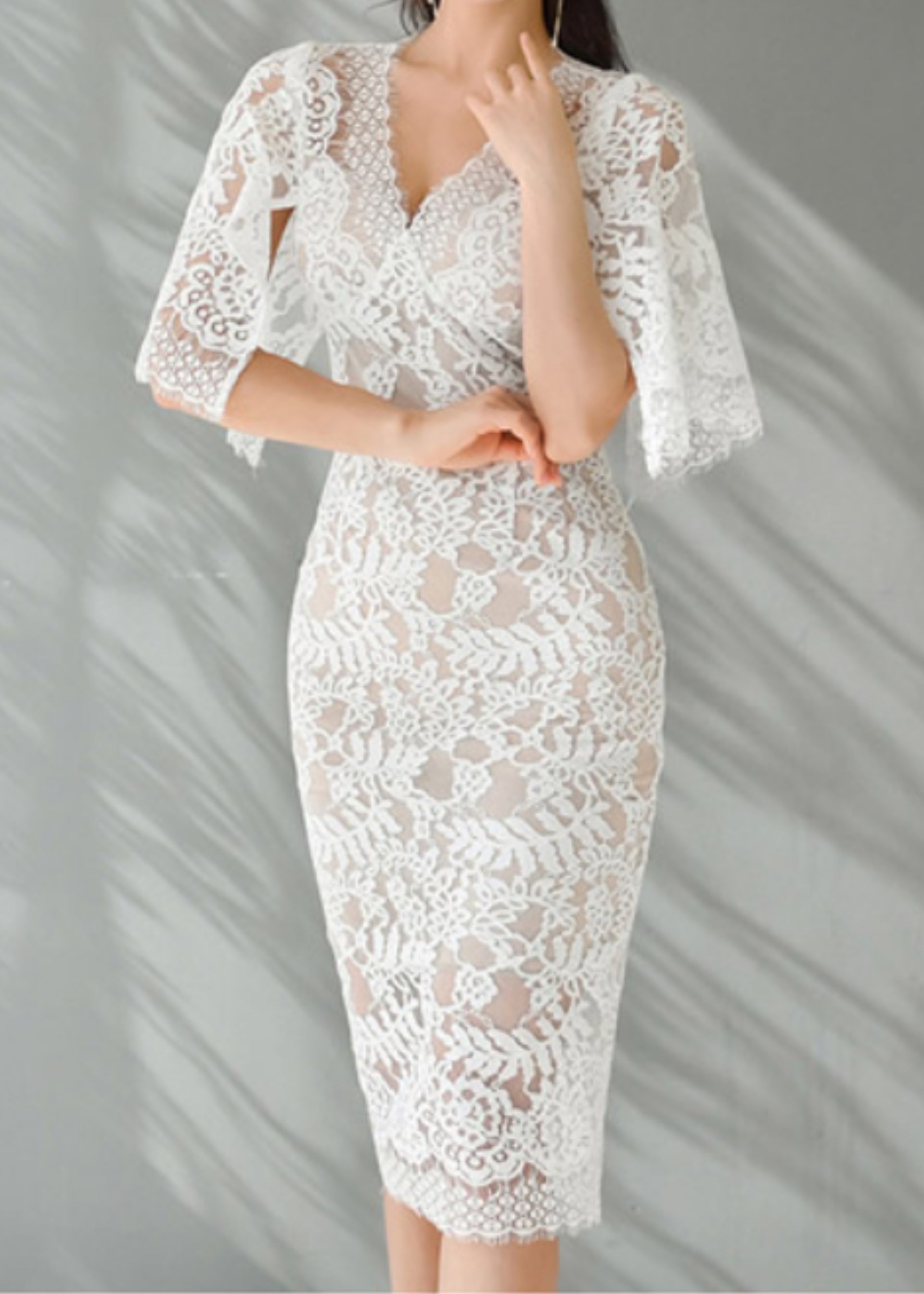 Ciara Italian Lace Dress – Belle Muse