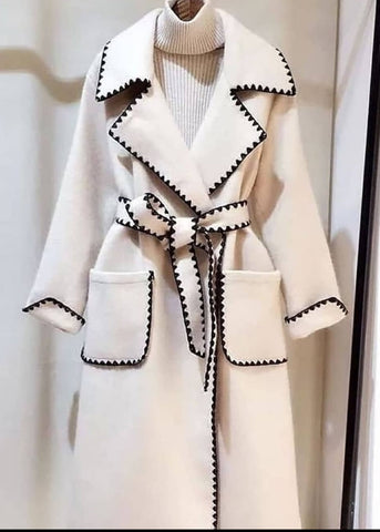 Mikaela Italian Tweed Coat