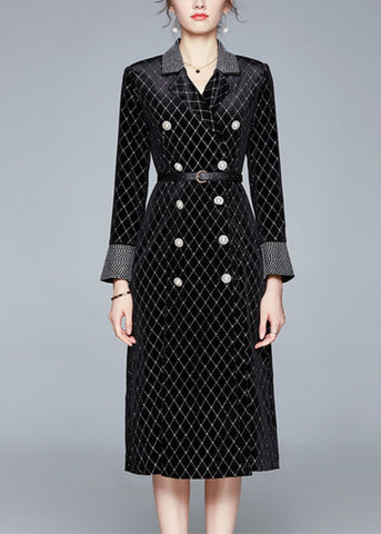 Matriarch Velvet Coat Dress