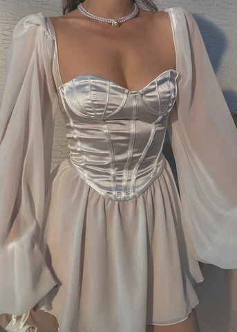 Ibiza Wedding Chiffon Dress Set