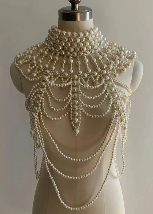 Princess Royal Vintage Pearl Cape