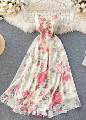 Thalia French Lace Vintage Dress