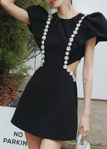 Opal Vintage Dress Black
