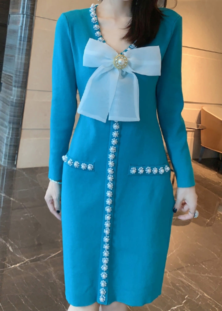 Roma Pearl Knit Dress