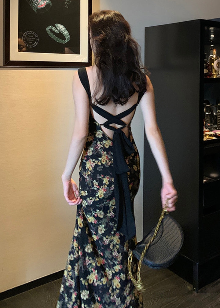 Lynne Chiffon Backless Dress