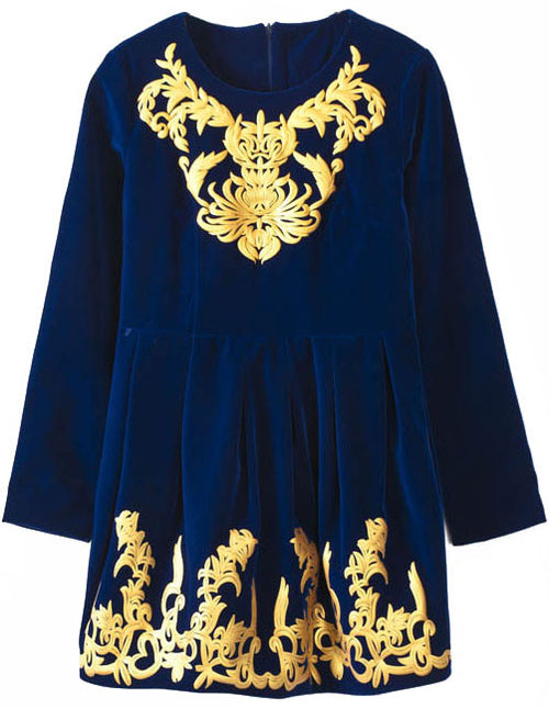 Vintage Palace Velvet Luxe Dress