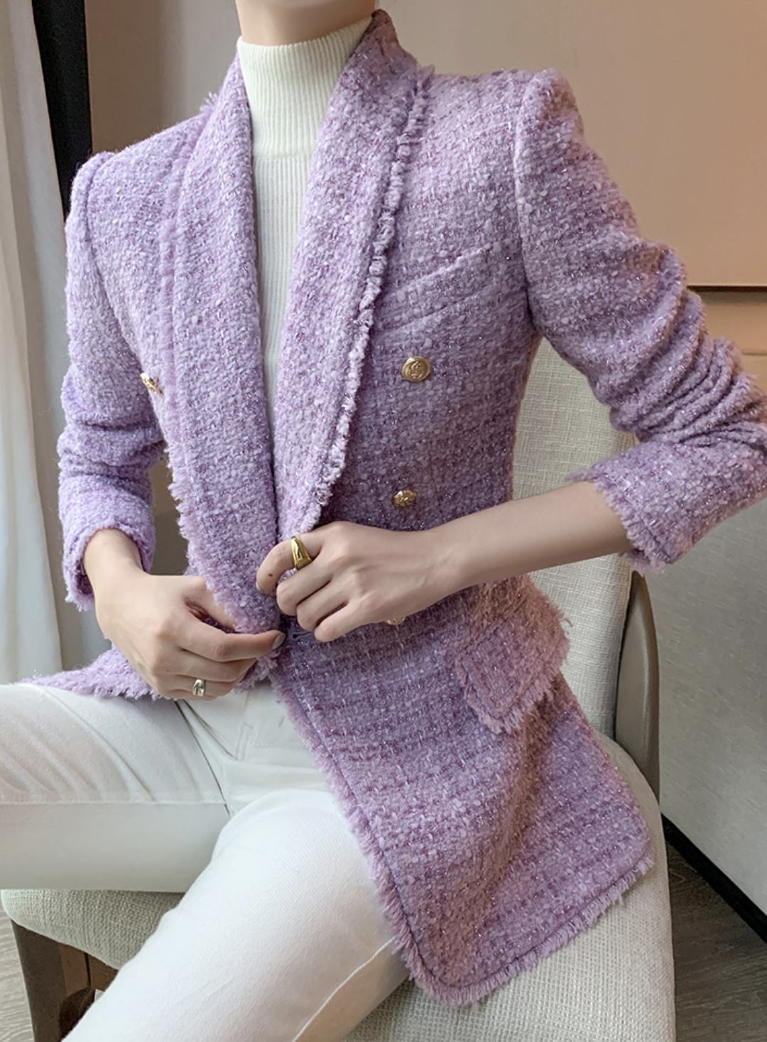Doxen Italian Tweed Jacket